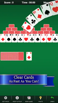 TriPeaks Solitaire - Screenshot 1