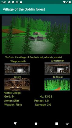 The curse of the goblin forest - Screenshot 1