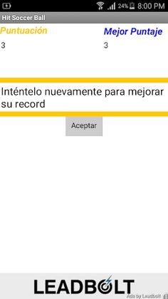 Hit Soccer Ball - Screenshot 4