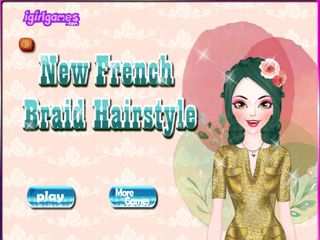 New French Braid Hairstyle - Screenshot 1