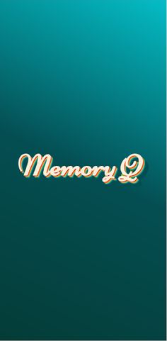 MemoryQ - Screenshot 1