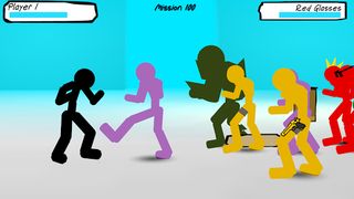Stickman Street Fighting - Screenshot 2