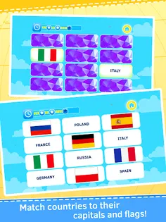 Geography quiz world countries - Screenshot 1