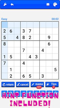 Sudoku -Brain training puzzle- - Screenshot 3