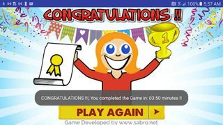 Romania Map Puzzle Game - Screenshot 3