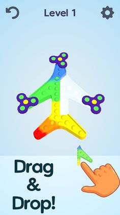 Fidget Toy Maker puppet pop it - Screenshot 1