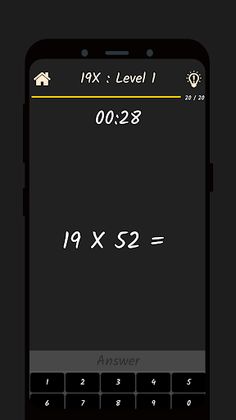 Multiplication Math Game 19X - Screenshot 4
