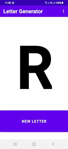 Letter Generator for Categorie - Screenshot 3