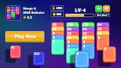 Merge it : 2048 Solitaire Game - Screenshot 4