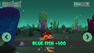 Cat Leo's Fish Hunt Water Race - Screenshot 1