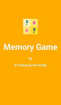 Memory Game - Screenshot 1