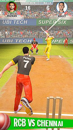 Super Six Cricket League game - Screenshot 2