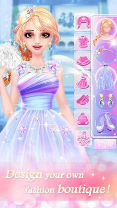 Fashion Shop - Girl Dress Up - Screenshot 1
