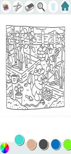 Bobbie Goods coloring book - Screenshot 2