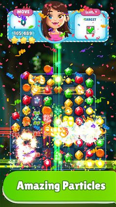 Gems Galaxy: Match the Gems - Screenshot 3