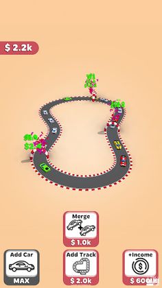 Racetrack Clicker - Screenshot 2