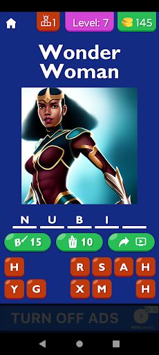 Guess the Super Heroes Black - Screenshot 3