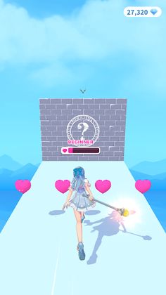 Magical girl Run - Screenshot 2