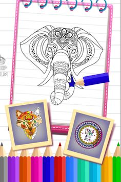 Mandala Coloring Book - Screenshot 1