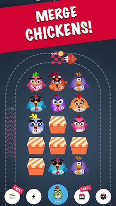 Merge Chicken - Screenshot 1