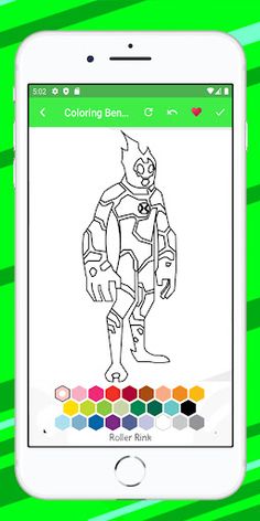Ben coloring Book game learn - Screenshot 1