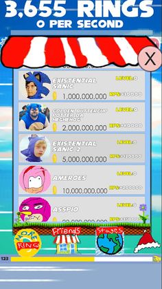 Sanic Clicker Manaa Aventure - Screenshot 3
