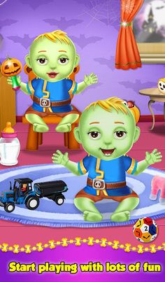 Halloween Baby Daycare Game - Screenshot 4