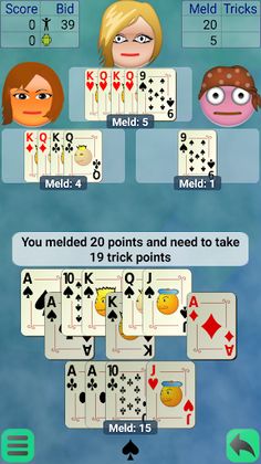 Pinochle - Screenshot 1