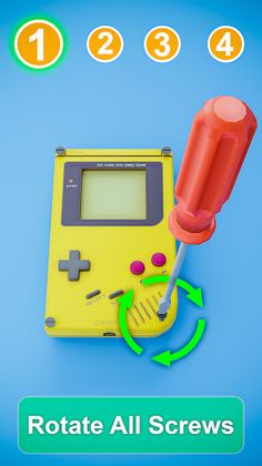 Puzzle Repair Games Screw it - Screenshot 1
