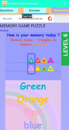 Memory Game Puzzle - Screenshot 4