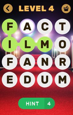 Hollywood Word Search - Screenshot 4