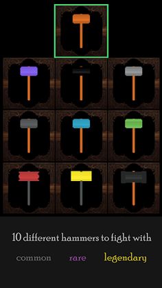 Hammer & Slime: Tower Survival - Screenshot 1