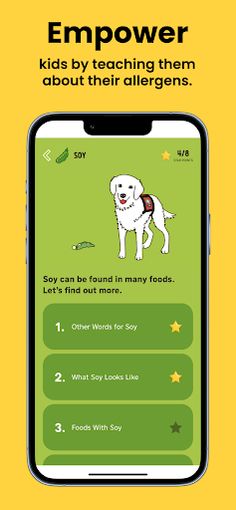 Harley's Food Allergy Game - Screenshot 3