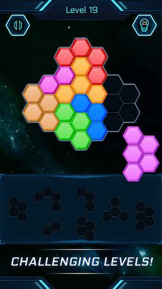 Hexa Puzzle Space-Block Puzzle - Screenshot 2