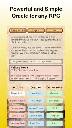 One Page Solo Engine - Screenshot 2