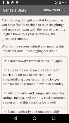 A Sensei's Story - Screenshot 2