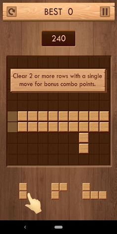Wood Block Crush - Puzzle Game - Screenshot 4