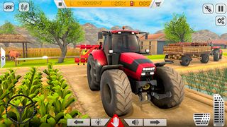 Modern Tractor Farming Game 3D - Screenshot 1