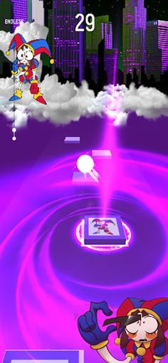 Digital Circus song Tiles hop - Screenshot 4