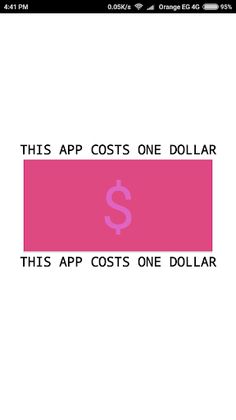 One Dollar App - Screenshot 2