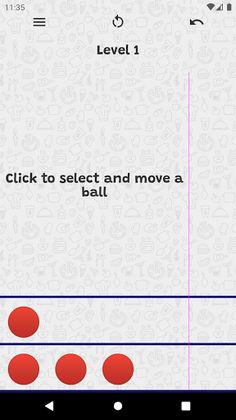 Balls Sorting - Screenshot 1