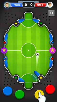Fire Pinball - Soccer Game - Screenshot 1