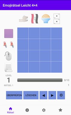 Emojirätsel Leicht 4×4 - Screenshot 1