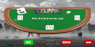PE Western Blackjack 3D - Screenshot 2