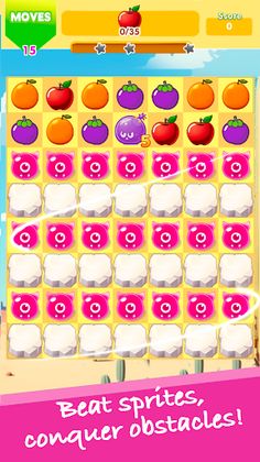 Fruit Smash - Link and Match - Screenshot 2