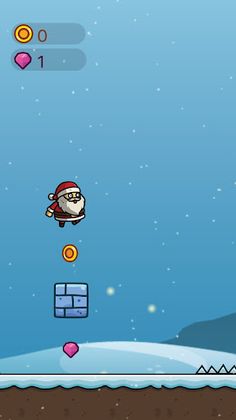 Santa Super Leps World Jump - Screenshot 3