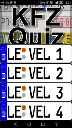 KFZ Quiz Bayern - Screenshot 3