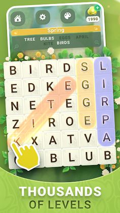 Word Search Nature Puzzle Game - Screenshot 1