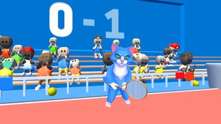 Cat Tennis GO - Screenshot 1