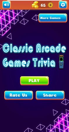 Classic games arcade trivia - Screenshot 1